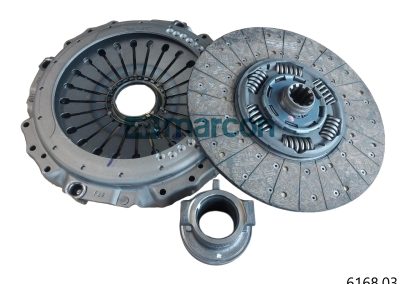 6168.03 – 3400 001 168:80S – KIT DE EMBREAGEM REMANUFATURADO. VWC (1596+5596+3398) CONSTELLATION (17330/19330/19390/19400/2433)