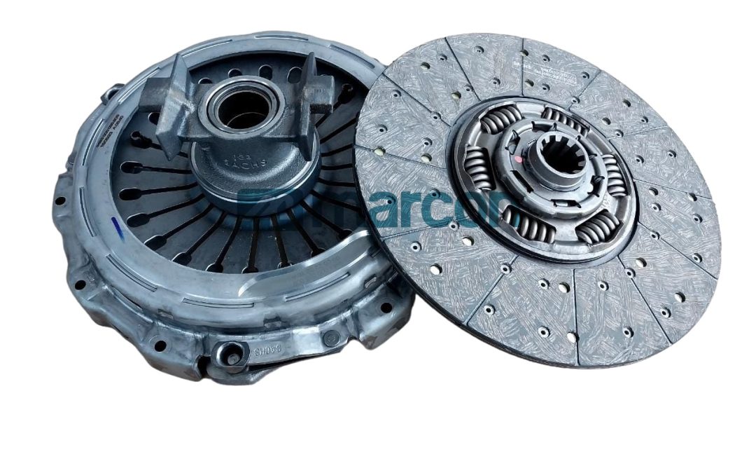 6984.03 – 3400 000 490:80S – KIT DE EMBREAGEM REMANUFATURADO. VWC/FORD (1982+5383) C/SERV – SEM TUBO GUIA – DISCO COM PRE-AMORTECIMENTO – 380MM